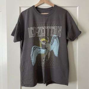 Gray Led Zeppelin Oversized Tee